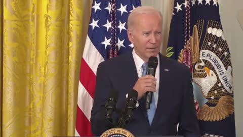 President Biden Struggles To Pronounce The Names At His Screening Of "American Born Chinese"