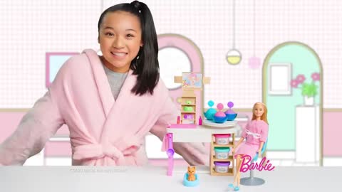 Barbie Yüz Bakımı Yapıyor Oyun Seti | Mattel Türkiye