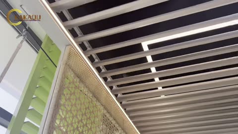 Kakadu Aluminum Hand Crank Louver Pergola With Zip Track Outdoor Blinds #factorydirect