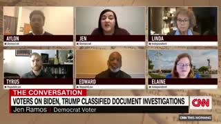 Hear what some voters think makes biden's documents case different than trumb