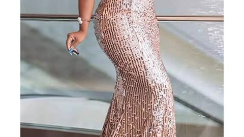 Sequence Dress Styles Ideas For Beautiful Ladies