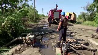 Ukrainian frontline town struggles with water shortage