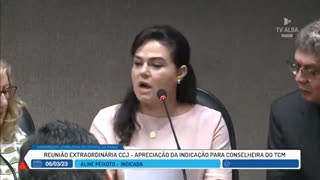 Aline Peixoto chora e tenta transformar nepotismo em causa feminista