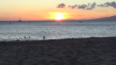 Lahaina, HI — Ka'anapali Beach - Sunset