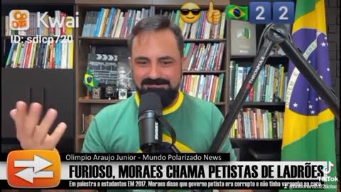 Alexandre de Moraes criticando o Governo do PT