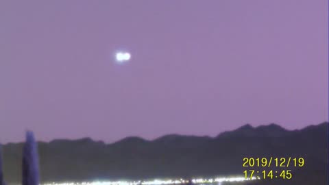 Las Vegas resident spots UFO UFO spotted near Mountains Edge around the city?