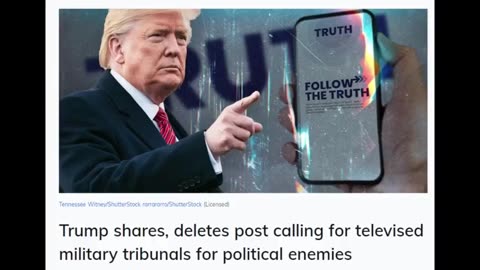 PATRIOTS IN CONTROL - WHITE HAT PSYOPS – MILITARY TRIBUNALS