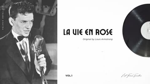 🌹 La Vie En Rose - Not Frank Sinatra AI Cover Songs Original by Louis Armstrong