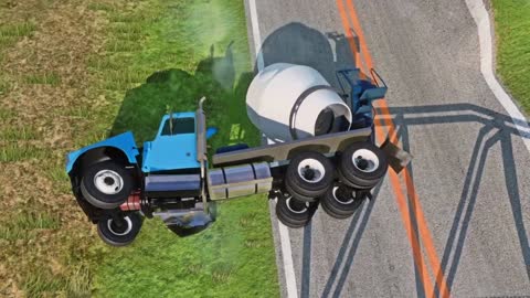 Realistic Car Crashes - Beamng Drive mods | Car Crash Simulator