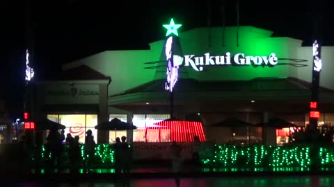 2022 Kukui Grove Center Holiday Lights Spectacular
