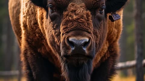 Rumble with the Bison: Exclusive Encounters in Yellowstone! 🌿👀"