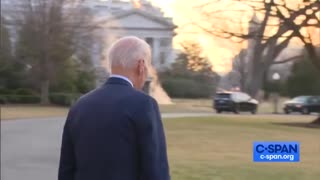 Joe Biden Admits His Regime Has No Idea What's Going On, Turns his Back & Walks Away