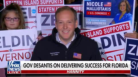 Ron DeSantis campaigns for Lee Zeldin: Things will 'get better if he's elected governor'