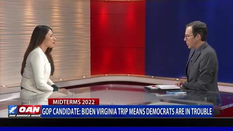 GOP congressional candidate Yesli Vega says Biden's Virginia trip means Democrats are in trouble