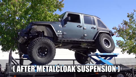 Before and After: Jeep JK Metalcloak Suspension Upgrade