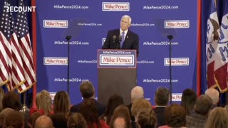 Former VP Pence Takes Shots at Trump in Declaring 2024 Campaign