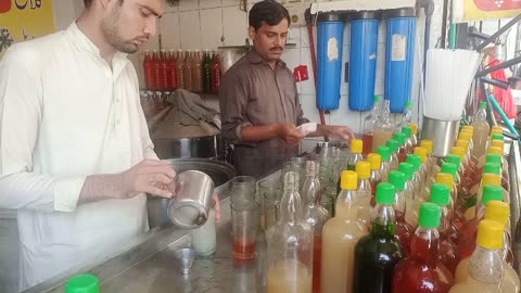 Very famous local drink (Sharbat) | street foody