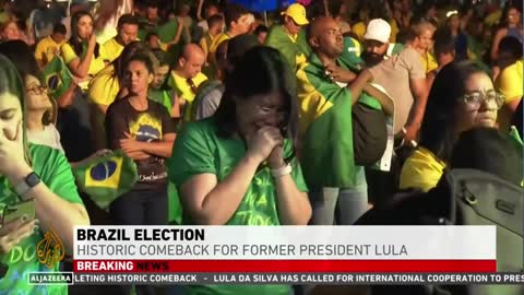 Brazil election: Lula da Silva narrowly defeats Jair Bolsonaro