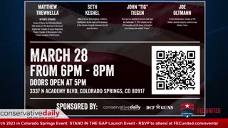 Promo for #StandInTheGap Event - March 28 2023