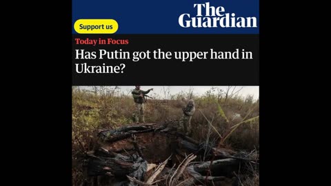 “Putin has gained the upper hand in Ukraine?”: