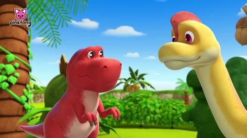 Pinkfong Little Dino School Tyrannosaurus Rex Dinosaur Cartoon Dinosaurs for Kids