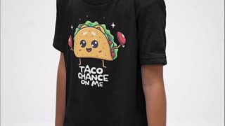 Taco 'Bout Cute Tees: Will You Take a Chance on This? #TacoChanceTee #KidsFashionFun #PlayfulStyle