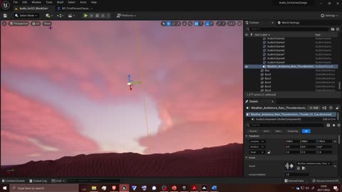 Unreal Engine 5 - Ambient Audio Test part 2