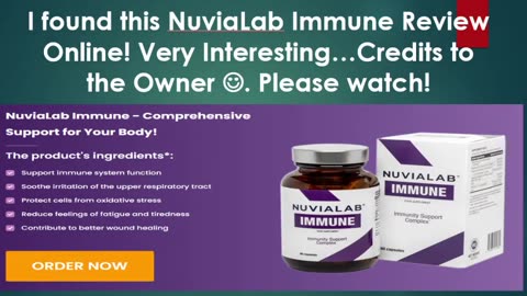 What is NuviaLab Immune?