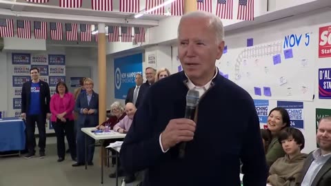 Biden to the press: I don't know why they don t like me much more than Trump