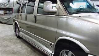 2007 Chevrolet Express Majestic Conversion High Top Land Yacht Leather Entertainment Van