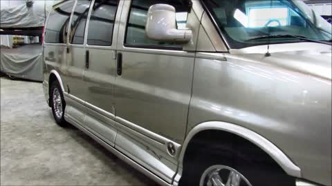 2007 Chevrolet Express Majestic Conversion High Top Land Yacht Leather Entertainment Van