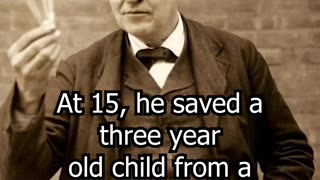 Thomas Edison 💡 The man who provide 💡 Never Give Up 👊