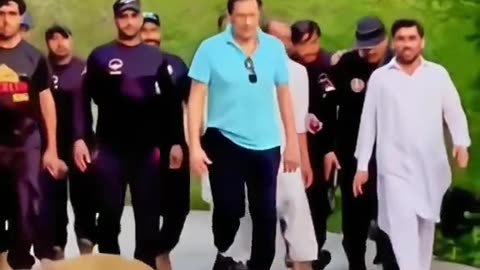 Imran khan walking video in Banigala