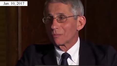 Fauci expecting the plandemic.