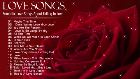 Romantic Lovesong about Falling in Love and the Best Beautiful Lovesong of 70's,80's and 90's.