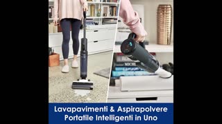 Tineco FLOOR ONE S5 COMBO 2-in1, Aspirapolvere e Lavapavimenti Senza Fili