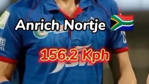 Top 7 Fastest Bowlers in the world