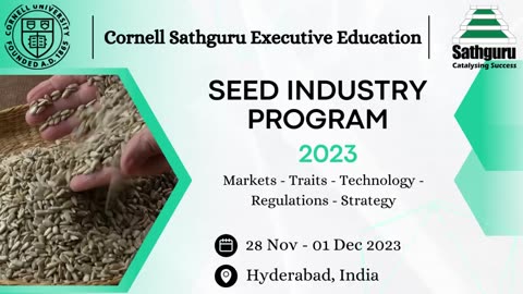 Advance seed course