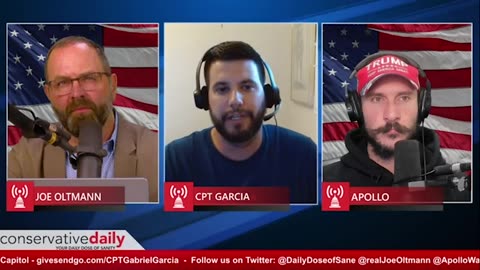 Conservative Daily: Captain Garcia on His J6 Story, Targeting of Patriots by Our Corrupt Government