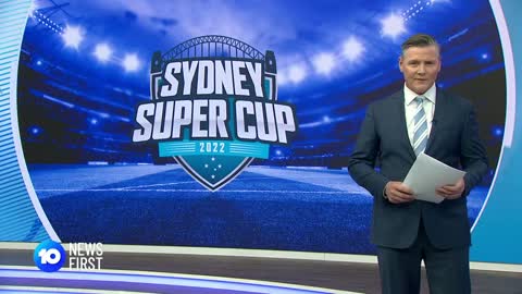 England Defender Ashley Cole On The Sydney Super Cup