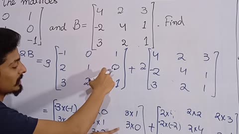 Class 10 Chapter 19 Addition and Subtraction Of Matrix #matrices