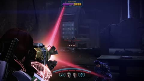 Nuking a Banshee (ME3)