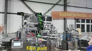 automatic sauce packet sealing and packaging machine for salad sauce