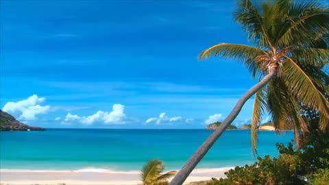 Beach videos for Relaxation with music | Worlds Top Beautiful Beaches Drone Videos