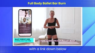 Full Body Ballet Bar Burn Workout