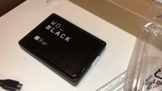 Open BoX Look @ at WD BLACK P10 5TB External USB 3.2 Gen 1 Portable Hard Drive Bk WDBA3A0050BBK-WEBB