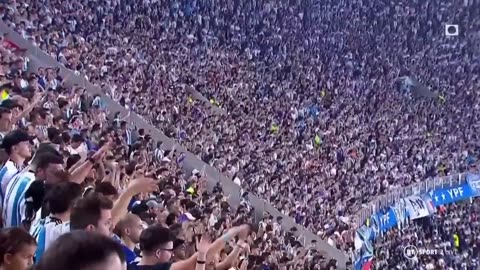 Argentina celebrates their World Cup Heroes - Messi