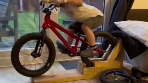 Manual machine - learning BMX racing bike skills!