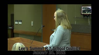 January 20, 2022 Momma Bear Statement during Public Comment