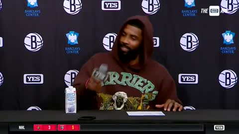 Watch: Kyrie Irving Torches Reporter in Mic-Drop Moment Over Sharing Alex Jones Video